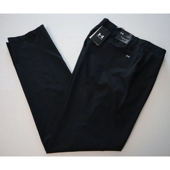 Under Armour 1364410-001 Men's Sz 36x32 Black Golf Drive Tapered Pants - Picture 9 of 11